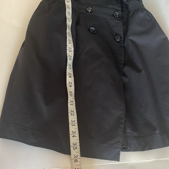 Anthropologie Maeve Black Short Sleeve Blazer Short Romper size M - Picture 12 of 12